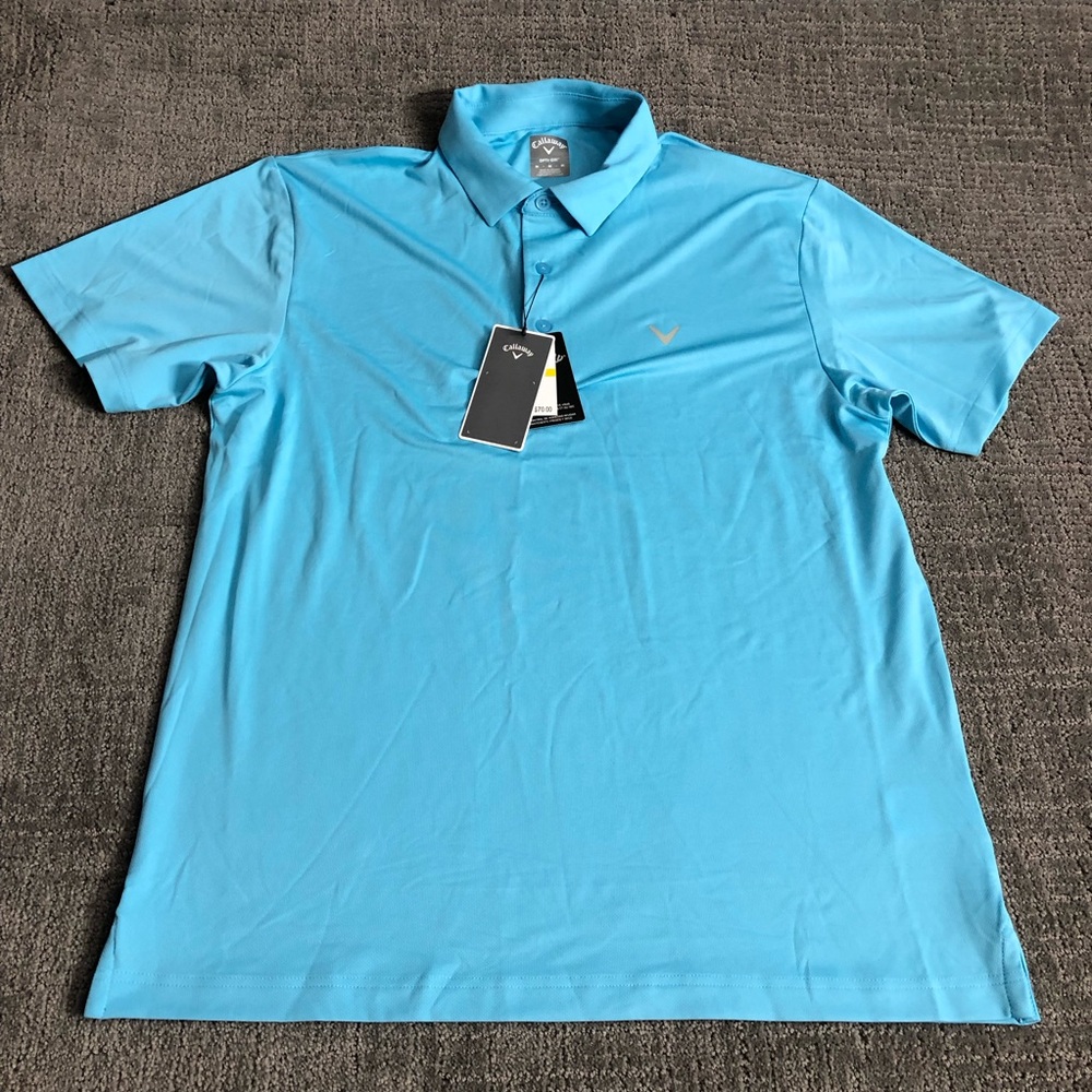 Callaway Men’s Light Blue Performance Polo